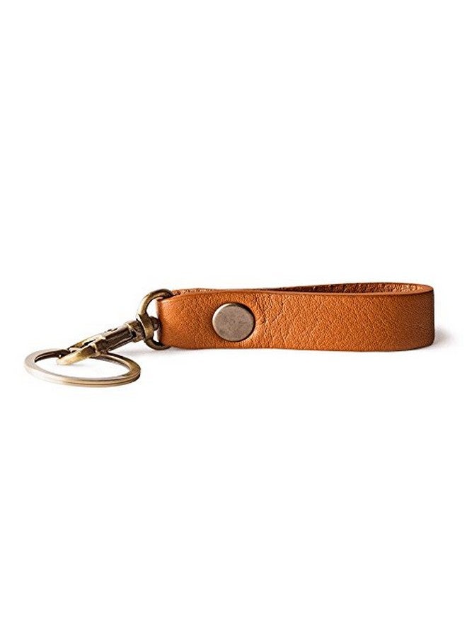 Dailyobjects Real Leather Key Chain Colour- Tan - Brown - Image 4