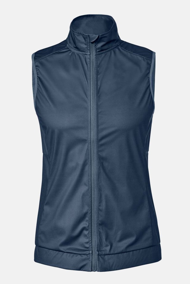 Tchibo Women Sportswear Fit Sleeveless Cycling Jacket, Navy - Image 3