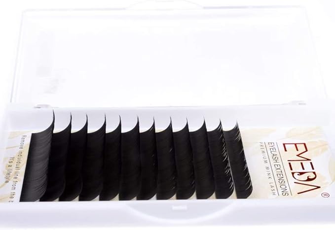 EMEDA 3D Faux Mink lash extensions B curl 815mm Mix length Fibre eye lash extension Natural Looking false eyelash Salon Use B007mix - Image 3