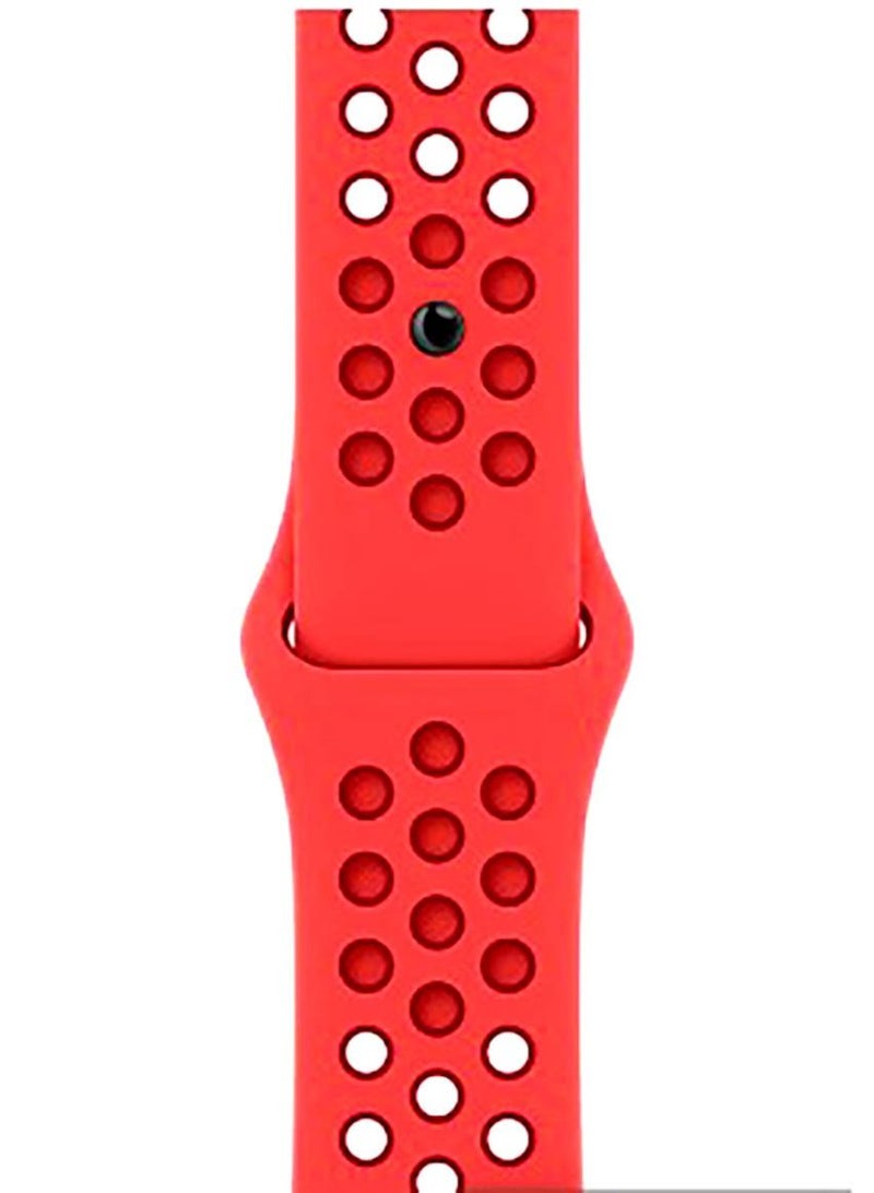 Watch Band for Apple Series 7 6 5 4 3 2 Rubber Watch Strap 38/40mm Wristbands - Image 2