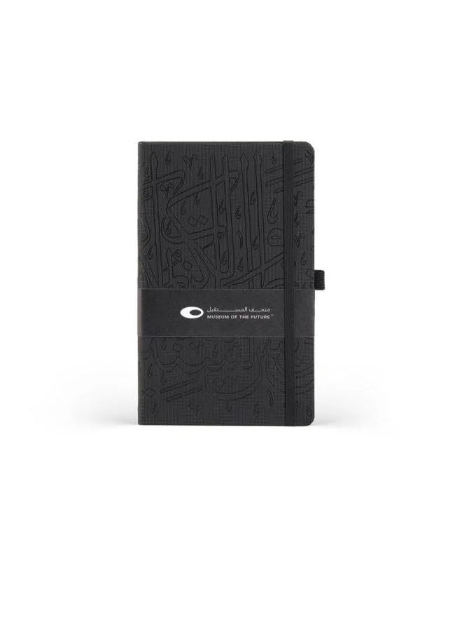 Museum of the Future CALLIGRAPHY OUTLINE NOTEBOOK | DARK