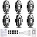 Suacopzar 6PCS Wireless LED Lights for Car with Remote Control Halloween Wireless LED Strobe Lights 8 Colors USB Charing IP65 Waterproof AntiCollision Warning Light for Car Interior Truck Drone Aircraft Bike - Image 2