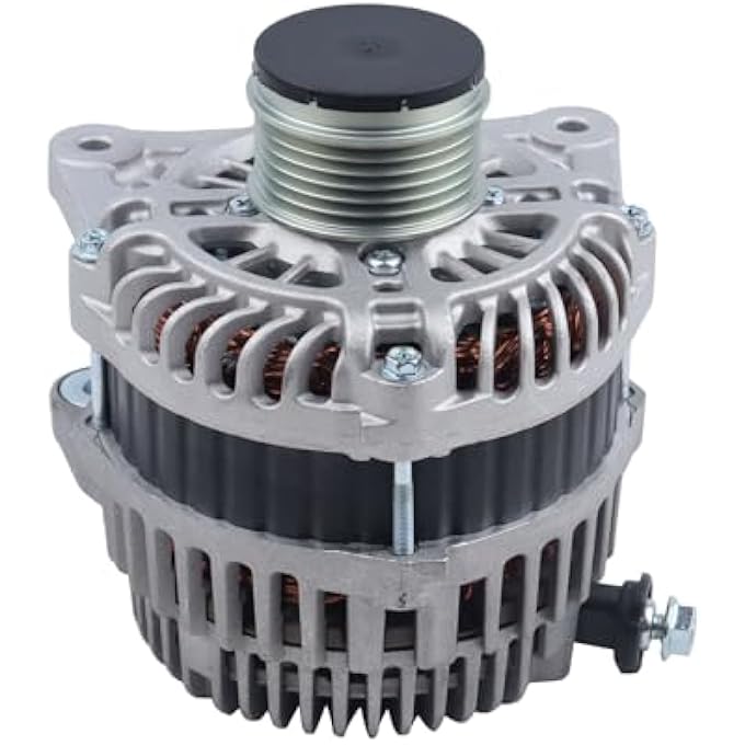 FEIDKS Alternator Compatible with Nissan Altima 2013-2018 2.5L, 12V 110A 6-Groove Clutch Pulley Clockwise, Replace# 231003TA1A, 231003TA1B, A2TJ1891, A2TJ1881, AMT0268, 40048106, 23100-3TA1A - Image 2