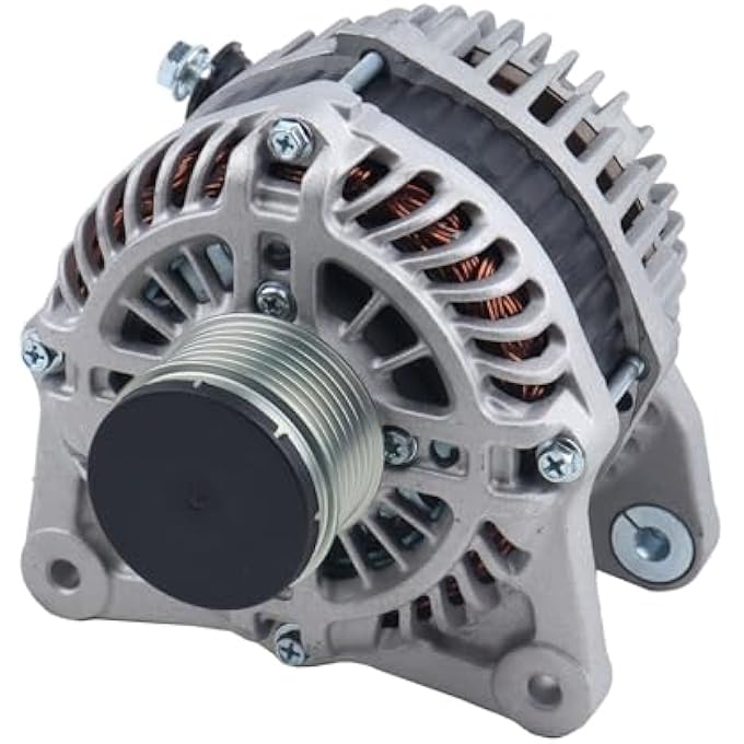 FEIDKS Alternator Compatible with Nissan Altima 2013-2018 2.5L, 12V 110A 6-Groove Clutch Pulley Clockwise, Replace# 231003TA1A, 231003TA1B, A2TJ1891, A2TJ1881, AMT0268, 40048106, 23100-3TA1A - Image 1
