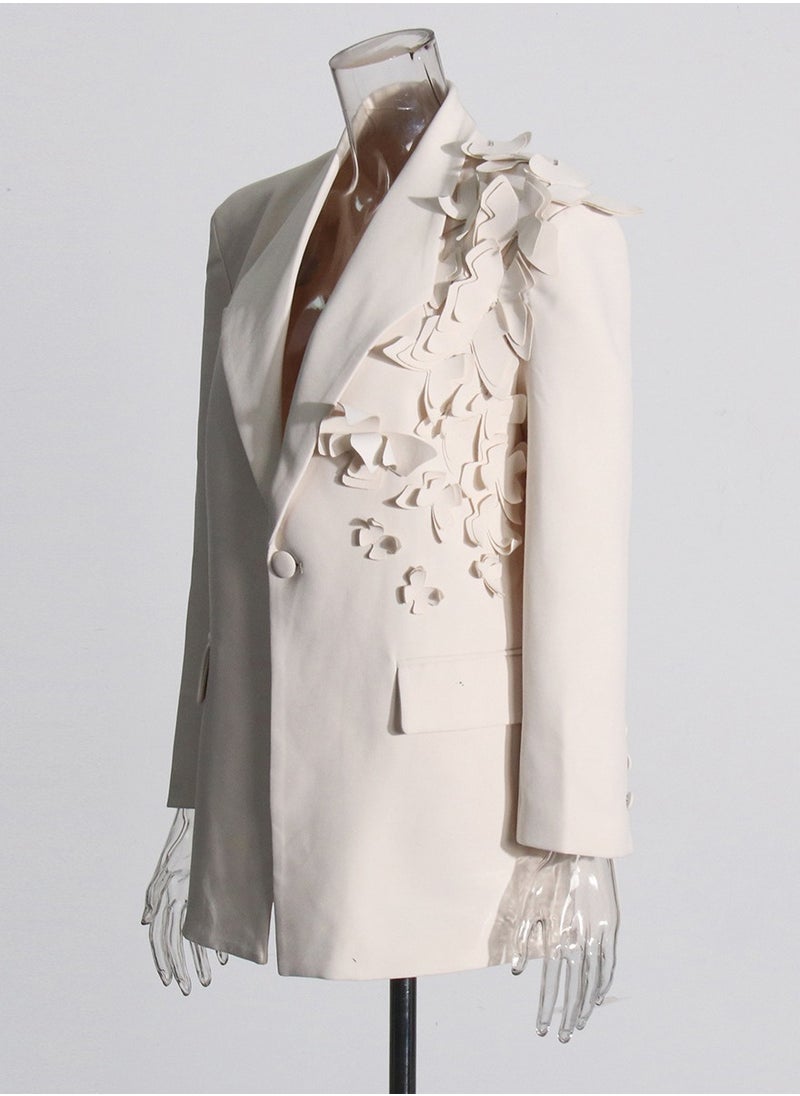 Shougu New Three-dimensional Butterfly Decorated Suit Jacket  - Image 3