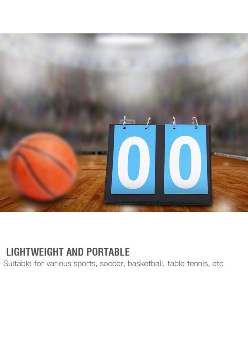 KASTWAVE Scoreboard, Football Game, 2 Digit Scoreboard, Flip Number Scoreboard Sports Scoreboard Score Counter For Table Tennis Basketball - Image 4