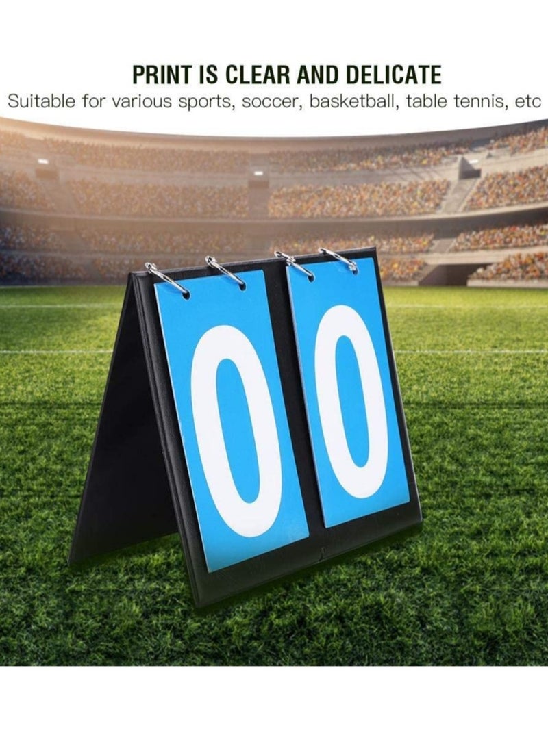 KASTWAVE Scoreboard, Football Game, 2 Digit Scoreboard, Flip Number Scoreboard Sports Scoreboard Score Counter For Table Tennis Basketball - Image 5