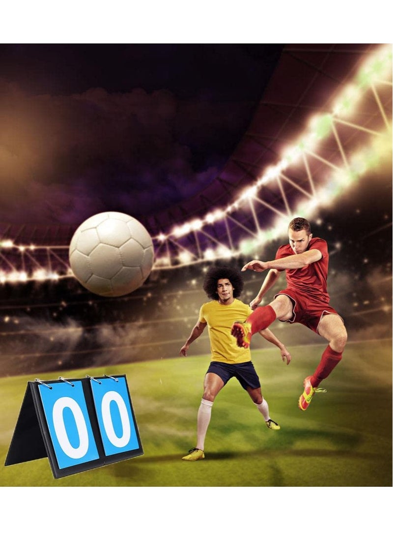 KASTWAVE Scoreboard, Football Game, 2 Digit Scoreboard, Flip Number Scoreboard Sports Scoreboard Score Counter For Table Tennis Basketball - Image 2
