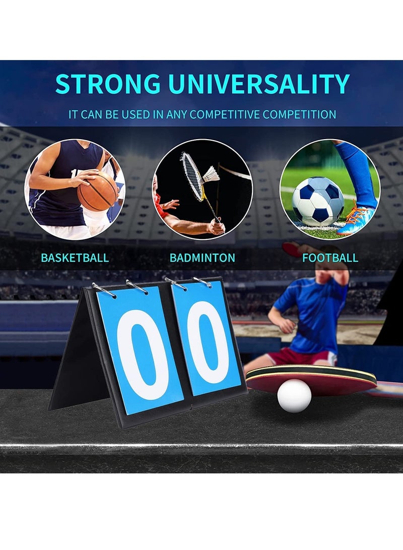 KASTWAVE Scoreboard, Football Game, 2 Digit Scoreboard, Flip Number Scoreboard Sports Scoreboard Score Counter For Table Tennis Basketball - Image 3