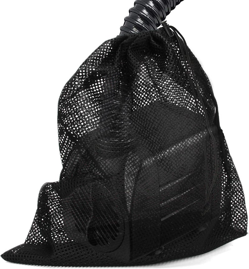 Coolrunner Pump Barrier - 12" x 15.7" Pond Filter Mesh Bag for Biological Filters (Black) - Image 1