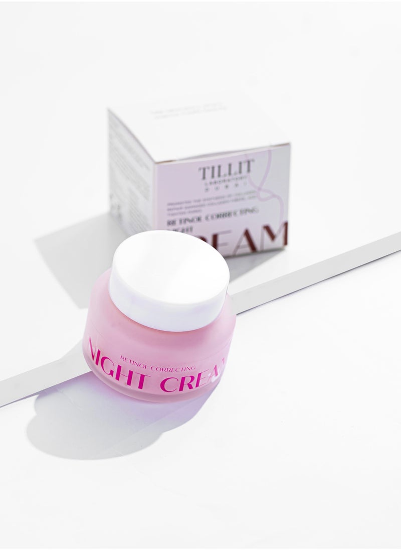 TILLIT LABORATORY - Retinol correcting night cream for smooths and renews 50 ml - Image 1
