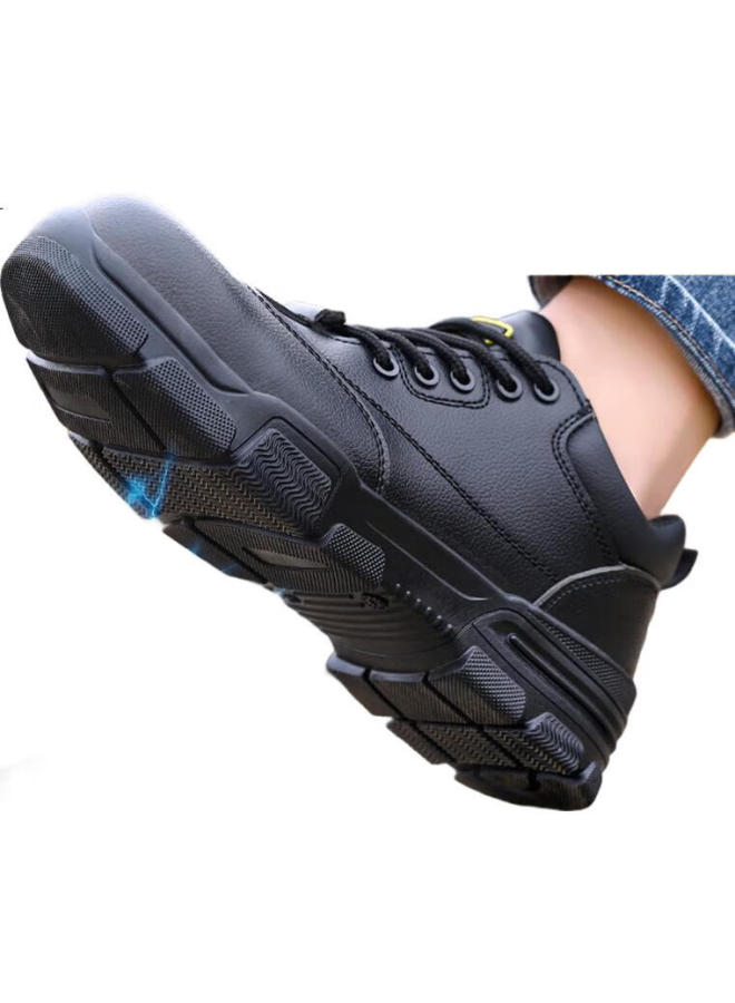 JUNBU Safety Shoes For Men, Electrician Insulated Anti-Smashing Anti-Puncture Plastic Toe Cap Work Boots 2165Kv Size 43 - Image 3