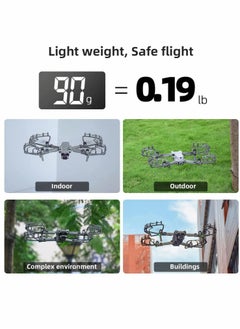 SYOSI Propeller Guard, Blade Guard, Propeller Guard Ring, Anti-Collision Bumper Ring for Mavic Air2, for Dji Mavic Air 2 Drone 360° Propeller Protection Cover, Propeller Protective Safety Accessory  - Image 2