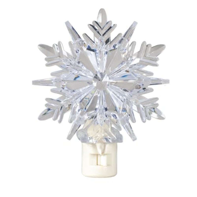 LED Lamp Pure White Christmas Decoration Night Light with Swivel Plug - Image 5