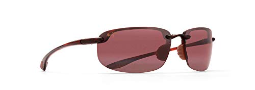MAUI JIM نظارات شمسية للقراءة بدون إطار للرجال والنساء من ماوي جيم هوكيبا بتقنية الاستقطاب بتصميم السلحفاة ماوي روز كبيرة 15 - Image 3