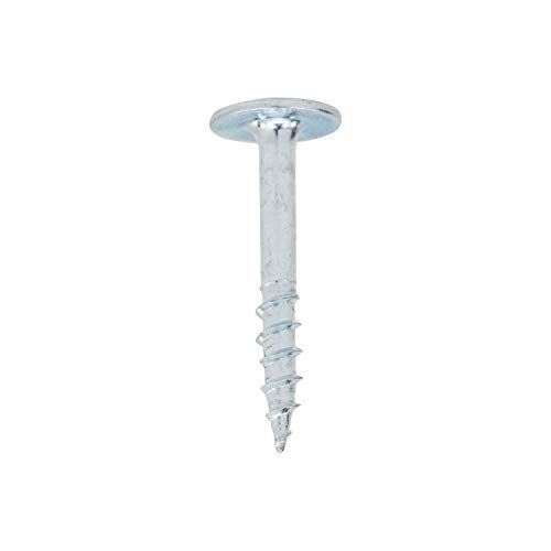 ROK 100 Pack of Rok Hardware #8 x 1-1/4" Coarse Deep Thread Truss Head Drawer Front Adjustment Phillips Screws - Image 2