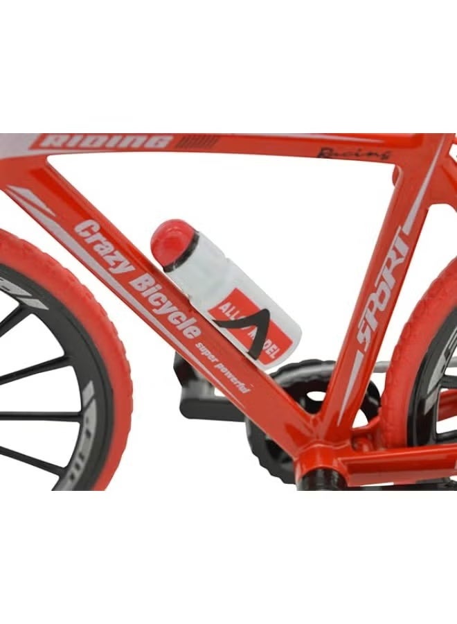 1:8 Scale Die-Cast Road Bike Model - Assorted Color Miniature Bicycle for Collectors, Dioramas, and Toy Vehicle Enthusiasts - Image 4