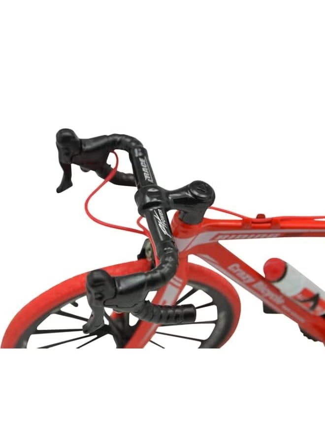1:8 Scale Die-Cast Road Bike Model - Assorted Color Miniature Bicycle for Collectors, Dioramas, and Toy Vehicle Enthusiasts - Image 5