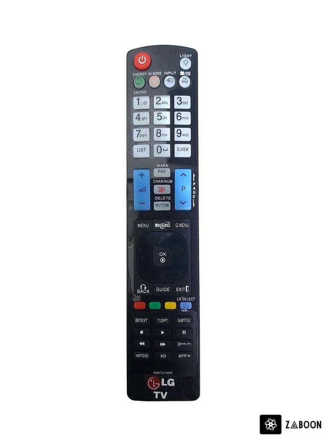 Zaboon Remote Control For 3D TV Black