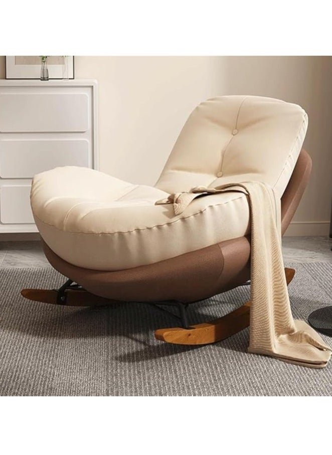 Arabest Single Sofa, Rocking Chair, Living Room, Person Sofa, Single Person Rocking Chair, Lounge Chair, Home Balcony, Leisure Chair  - Image 1