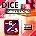 Luck Lab MTG Magic Life Counter Dice 48 PCS Compatible wMagic Card Game Accessories CCG Creature Stats w 2 Dice Bags Red Pearl Red Swirl White Pearl Black Pearl 16 mm - Image 4