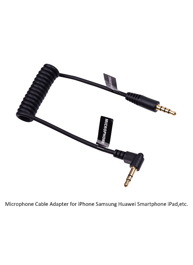 COMICA CVM-D-SPX Female 3.5mm Audio Cable Converter Microphone Cable Adapter for iPhone Samsung Huawei Smartphone iPad  - Image 4