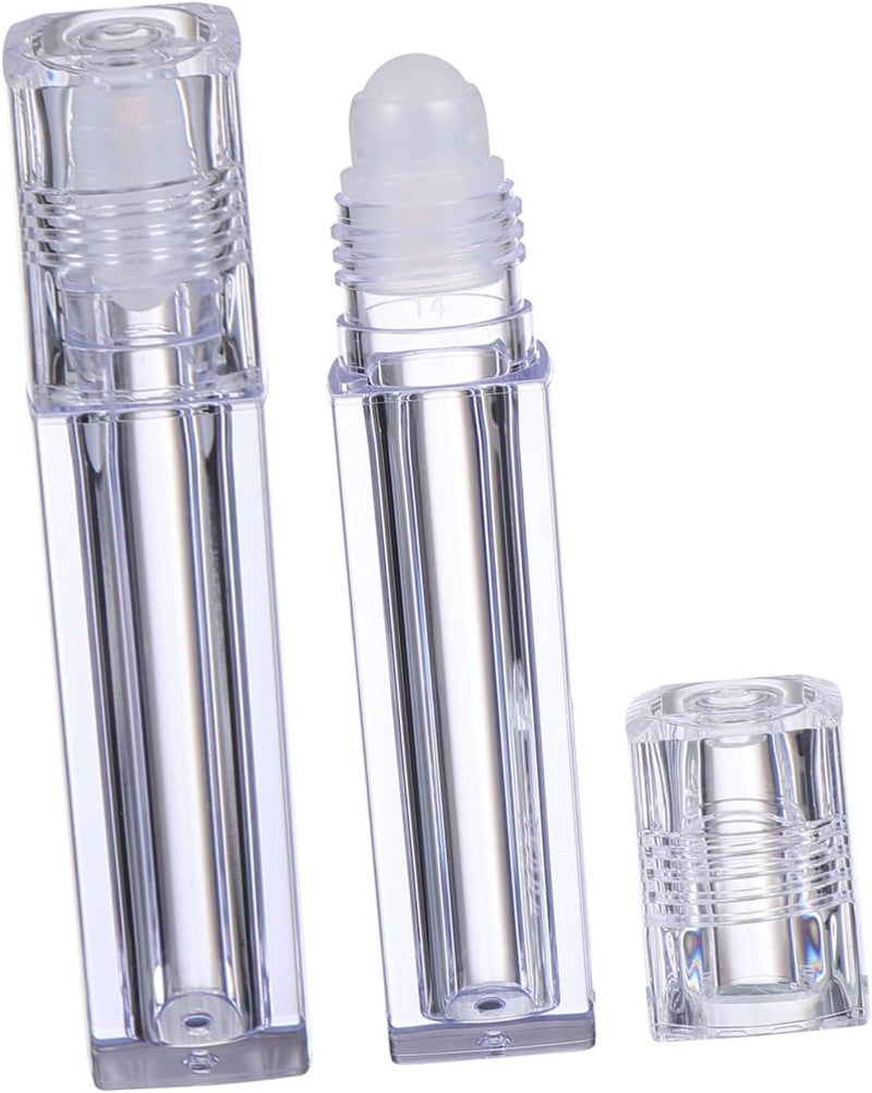 6.5ml Square Lip Gloss Bottle Roll-on Bottle Set Refillable Travel Size - Image 1