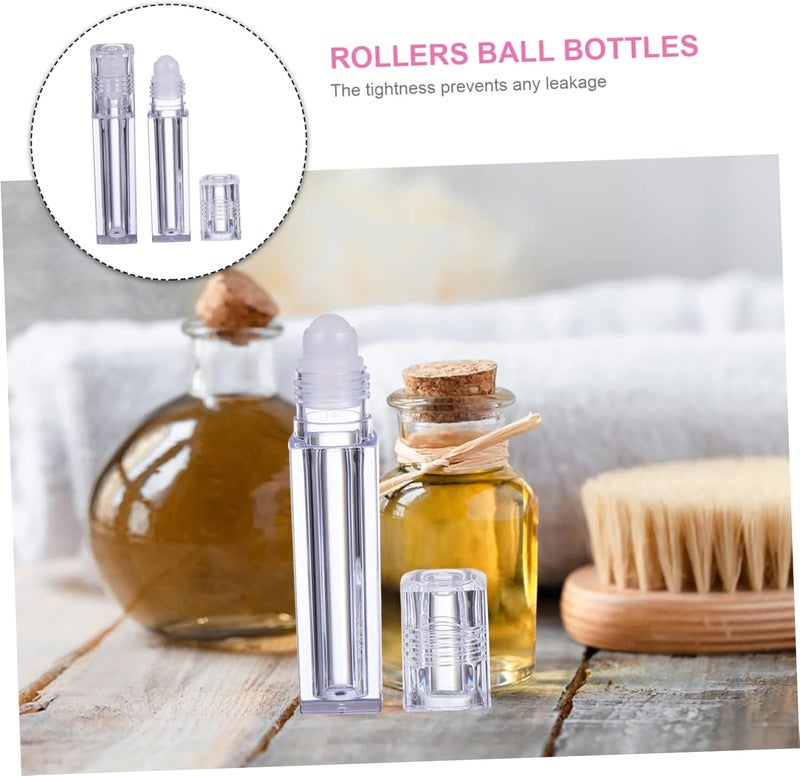 6.5ml Square Lip Gloss Bottle Roll-on Bottle Set Refillable Travel Size - Image 5