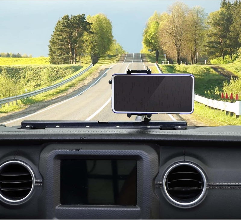 Jimen حامل هاتف جيمين للوحة القيادة لجيب رانجلر وغلايديتور - Image 5