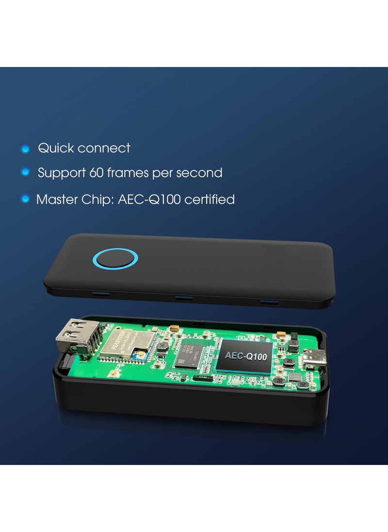DriveLink - 2023 New Wireless Car Adapter for iPhones Wired CarPlay to Wireless CarPlay Suit for 2018 To 2022 Autos - Image 1