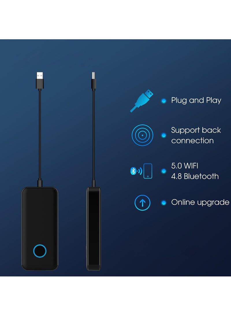 DriveLink - 2023 New Wireless Car Adapter for iPhones Wired CarPlay to Wireless CarPlay Suit for 2018 To 2022 Autos - Image 1