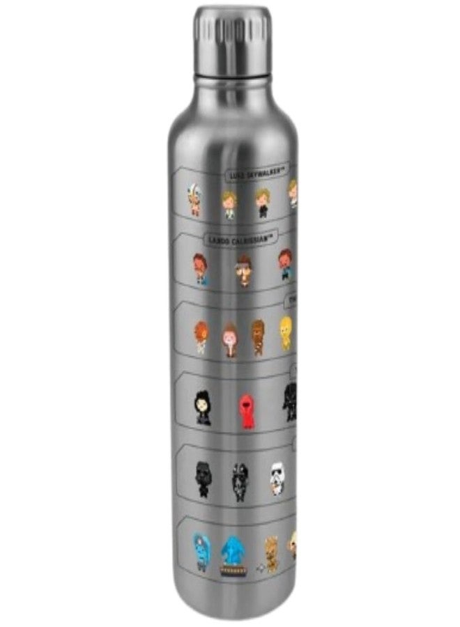 Paladone Star Wars Official Licensed Metal Water Bottle, Gamer and Comic Series Fan Decor and Gift, Disney Desk Accessory for All Ages, Collectors Drinkware with Movie Characters - Image 5