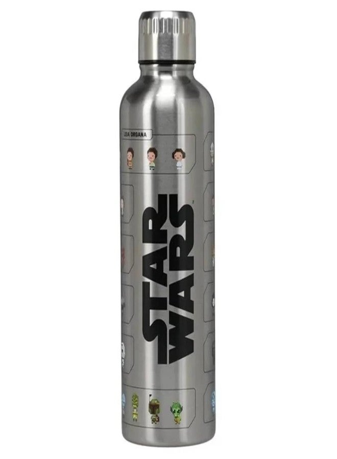 Paladone Star Wars Official Licensed Metal Water Bottle, Gamer and Comic Series Fan Decor and Gift, Disney Desk Accessory for All Ages, Collectors Drinkware with Movie Characters - Image 3