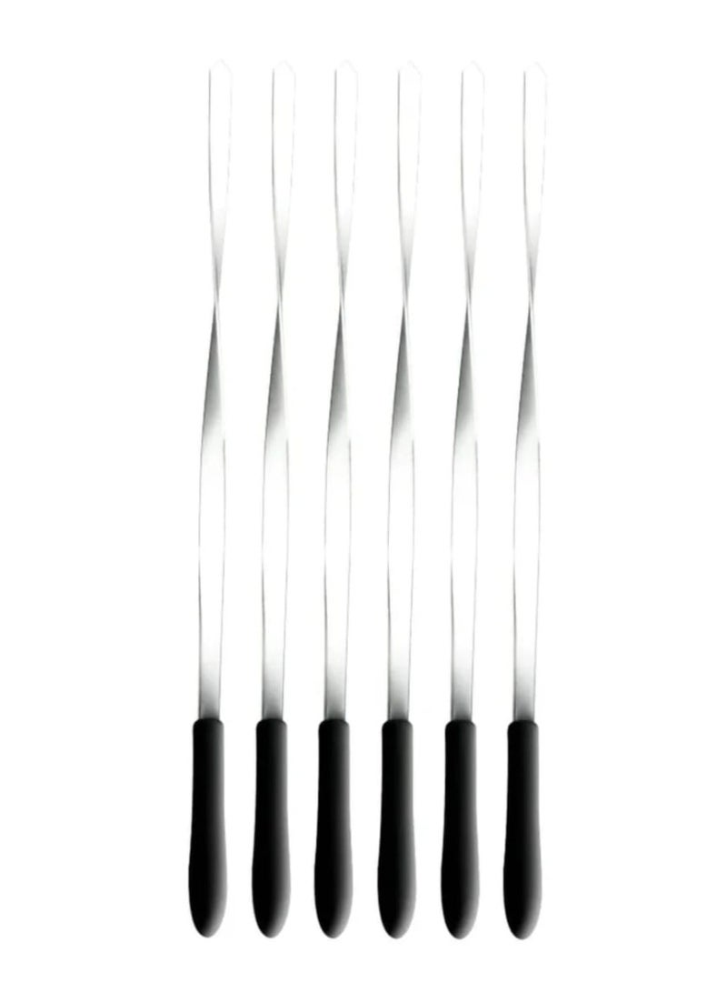 شواية كهربائية عمودية وصانعة كباب - فرن شواء بدون دخان من الفولاذ المقاوم للصدأ مع أسياخ دوارة، شواية داخلية قائمة بذاتها - Image 2