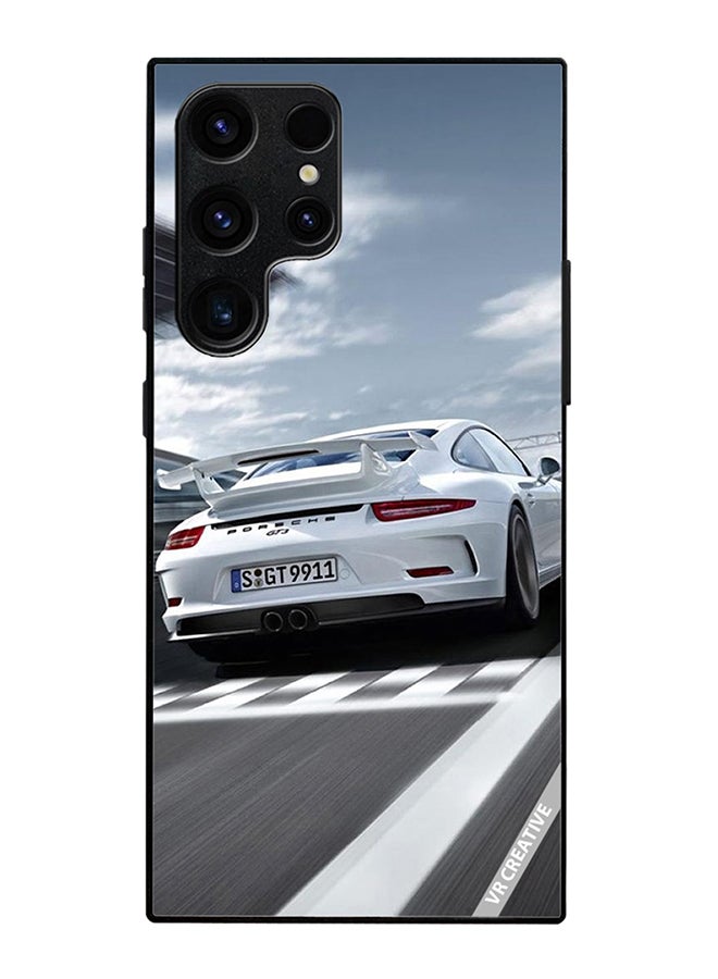 Protective Case Cover For Samsung Galaxy S25 Ultra Porsche 911 Design Multicolour
