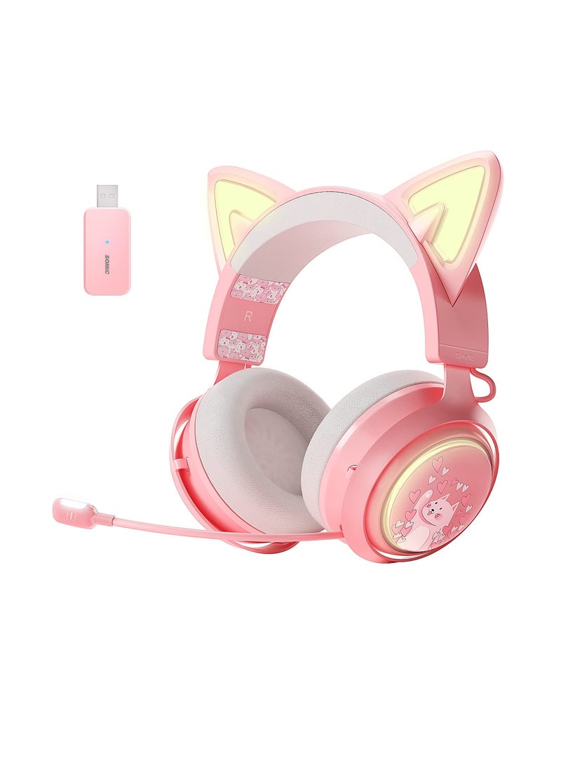 Somic Wireless Gaming Headset 2.4G Gaming Headphones - Image 1