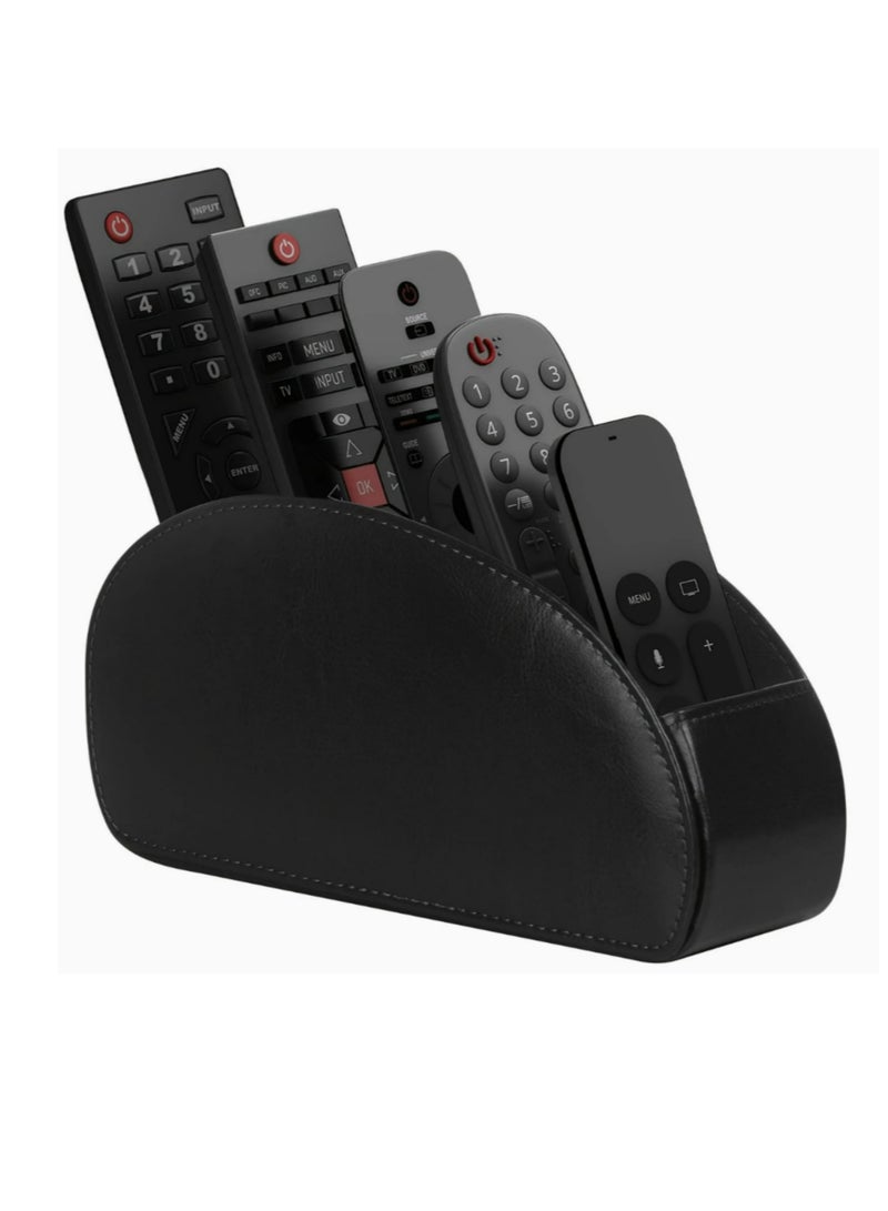 Remote Control Holder with 5 Compartments Remote Control Box for Desktop Storage Media Player Heater Controllers - Image 1