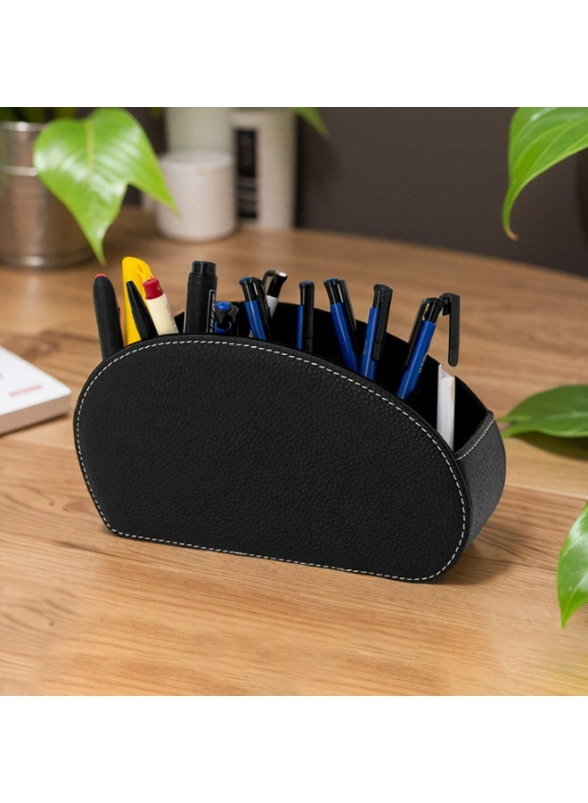 Remote Control Holder with 5 Compartments Remote Control Box for Desktop Storage Media Player Heater Controllers - Image 2