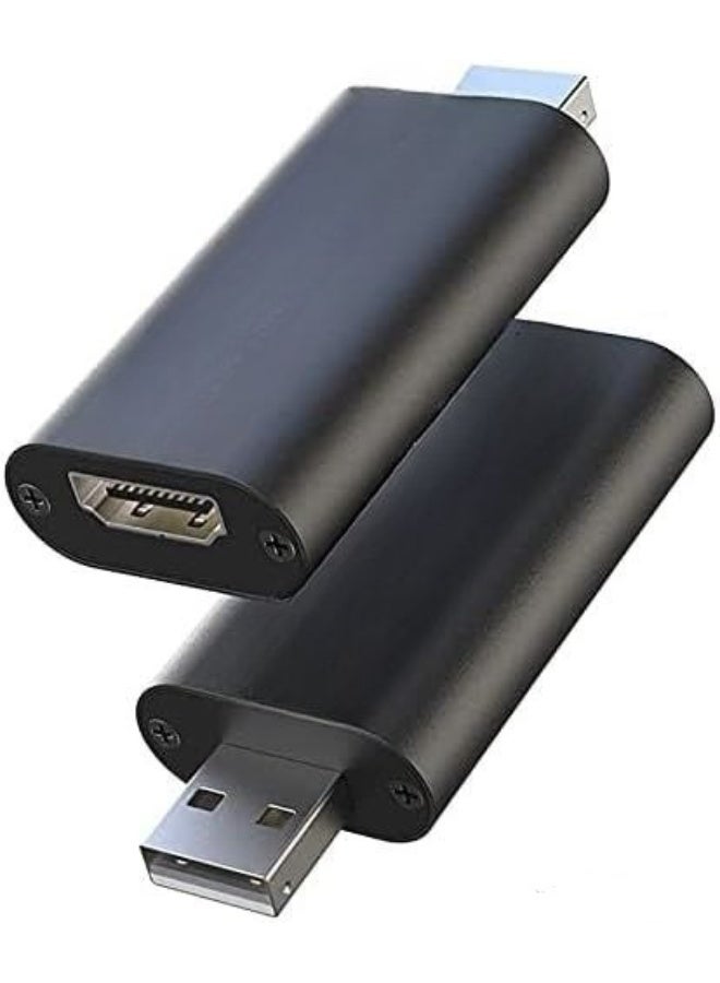 4K HDMI to USB 3.0 Video Capture Card – Audio & Video Recording for Streaming, Gaming, DSLR, and HD Cameras  - Image 1