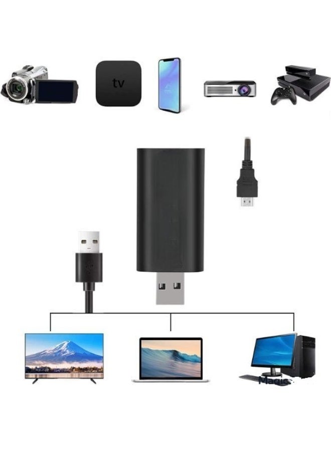 4K HDMI to USB 3.0 Video Capture Card – Audio & Video Recording for Streaming, Gaming, DSLR, and HD Cameras  - Image 5