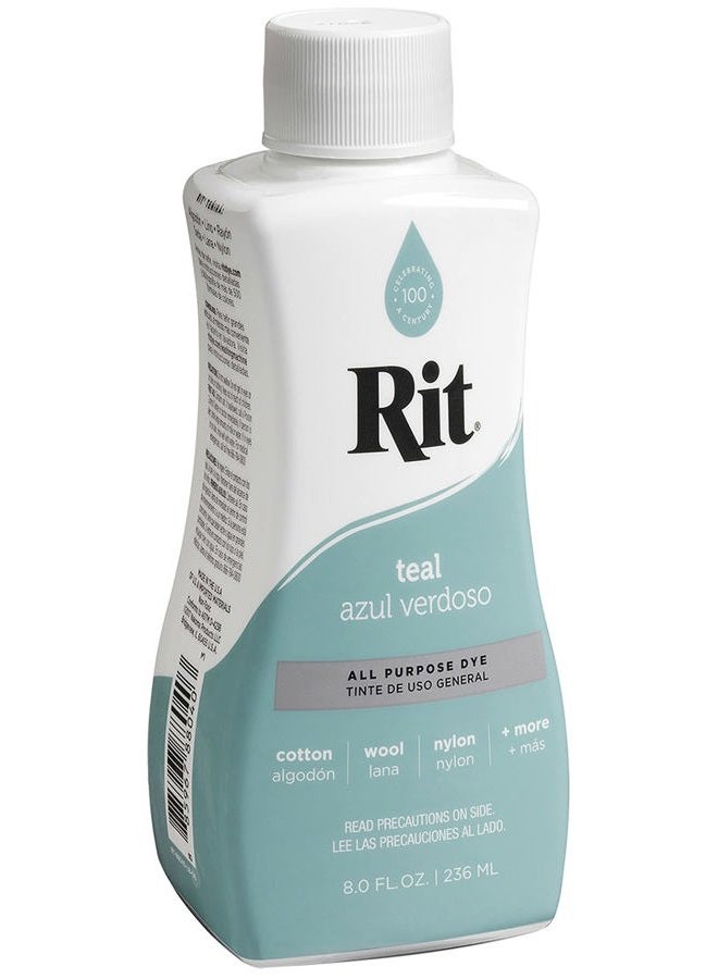 RIT All- Purpose Liquid Dye, 8 Fl Oz, Teal - Image 2