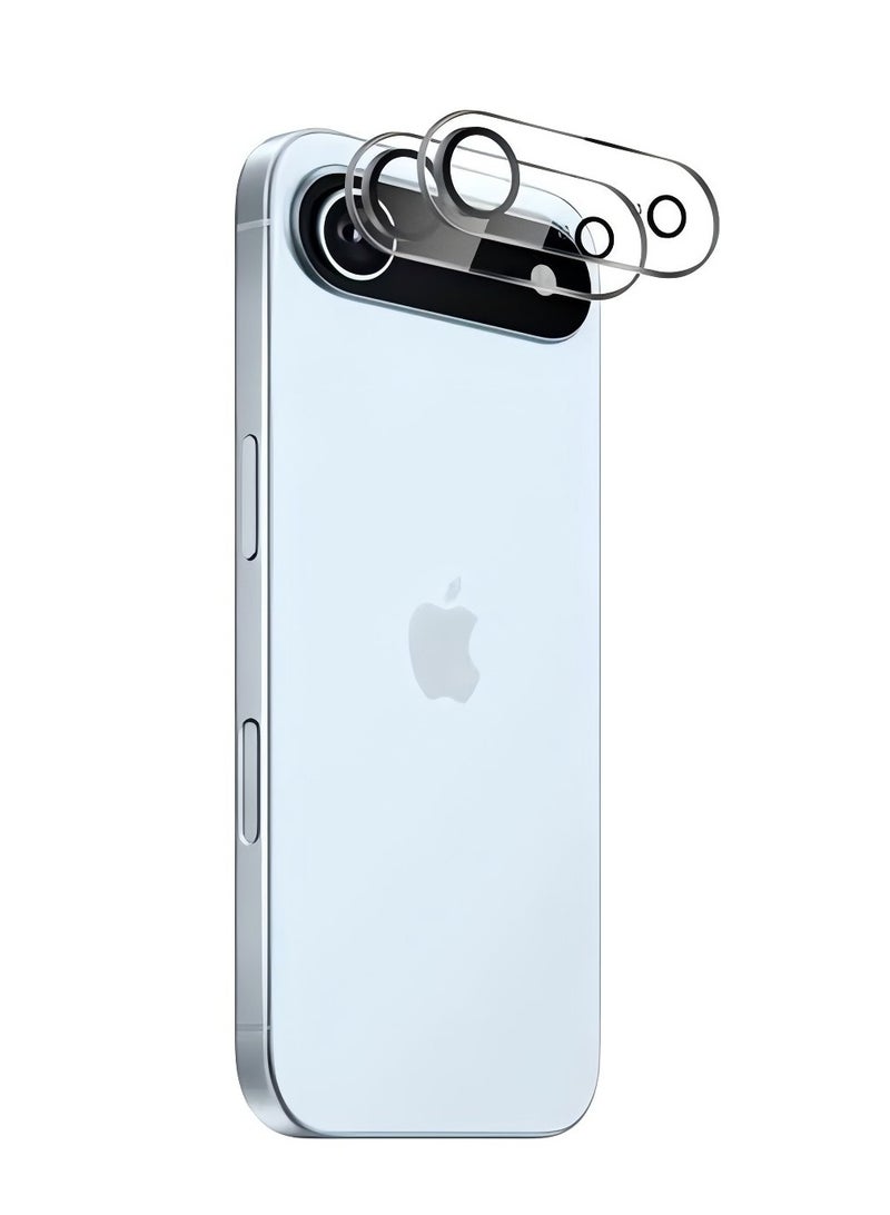 iPhone 17 Air Tempered Glass Camera Protector Sticker, 9H Hardness Transparent HD Protective Tempered Glass - Image 1
