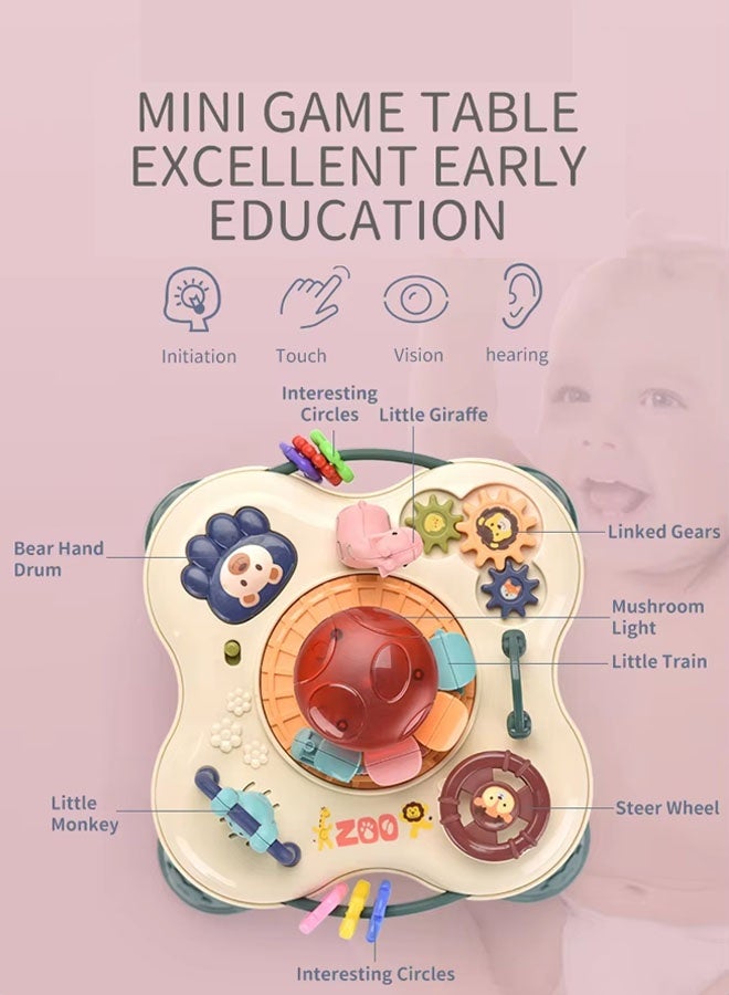 Baby Musical Activity  Center Table Toy, Toddler Infant Toys for  Boys Girls Gifts, Safe, Sturdy, and Fun,Baby Sensory Toys for Toddler, Learning & Educational Toys - Image 3