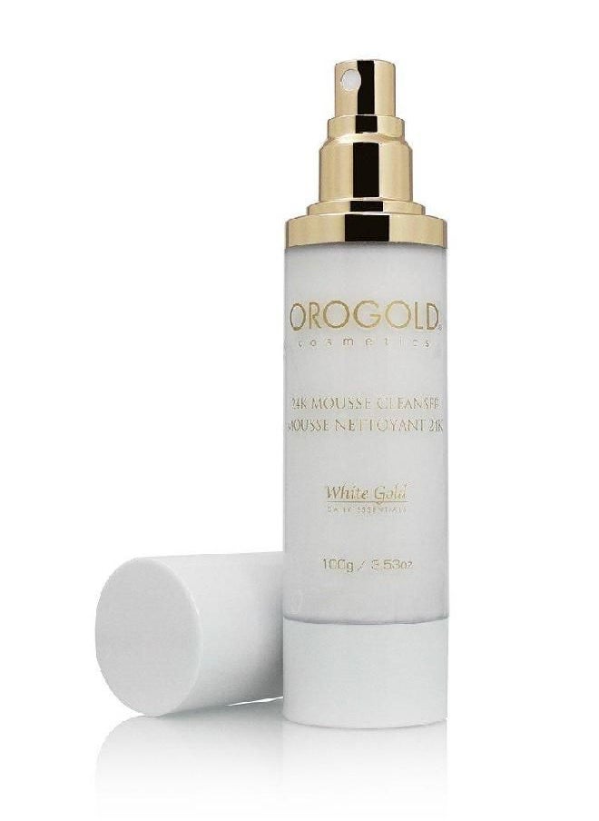 Orogold Orogold White Gold 24K Anti Aging Facial Cleanser - 100 Ml / 3.38 Fl. Oz.  - Image 4