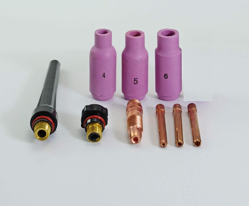 RIVERWELD WP-17F SR-17F TIG Welding Torch Complete Flexible Head Euro Style 150Amp Air-Cooled Electric Cable Wire 10mm2 Connector Plug DKJ10-25mm M16x1.5 2pins 12Feet 4Meters - Image 3