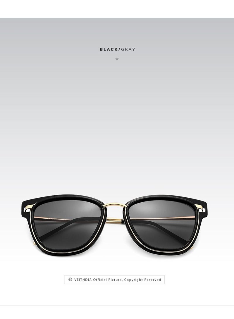 Veithdia Original VEITHDIA Sunglasses For Women Mirror Lenses Polarized UV400 Protection Category 3 Suitable for driving Cat Eye Style  - Image 3