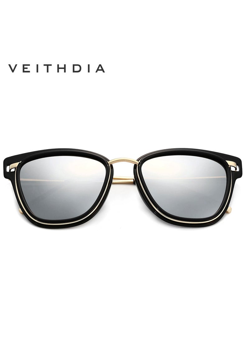 Veithdia Original VEITHDIA Sunglasses For Women Mirror Lenses Polarized UV400 Protection Category 3 Suitable for driving Cat Eye Style  - Image 2