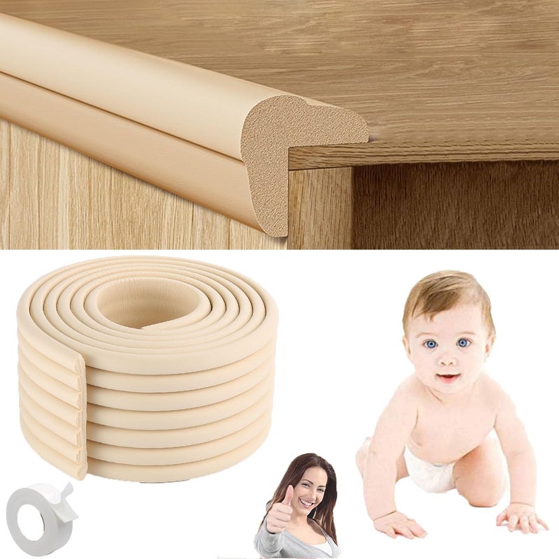 oldlaiben Safety Edge Corner Protector 2M - Foam Safety Strips for Baby and  Furniture - Image 1