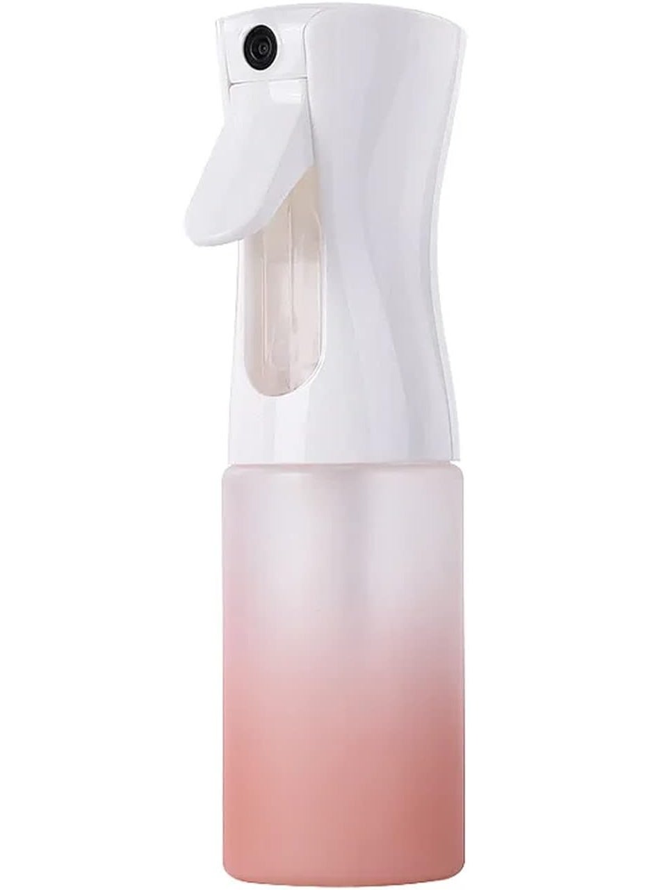 vigor path - Continuous Water Mister Spray Bottle for Hair - Continuous Spray Nano Fine Mist Sprayer - Empty Spray Bottle - Reusable Beauty Spray Bottle - Cleaning, Hairstyling & Plants - 5oz/150ml (Gradient Pink) - Image 1
