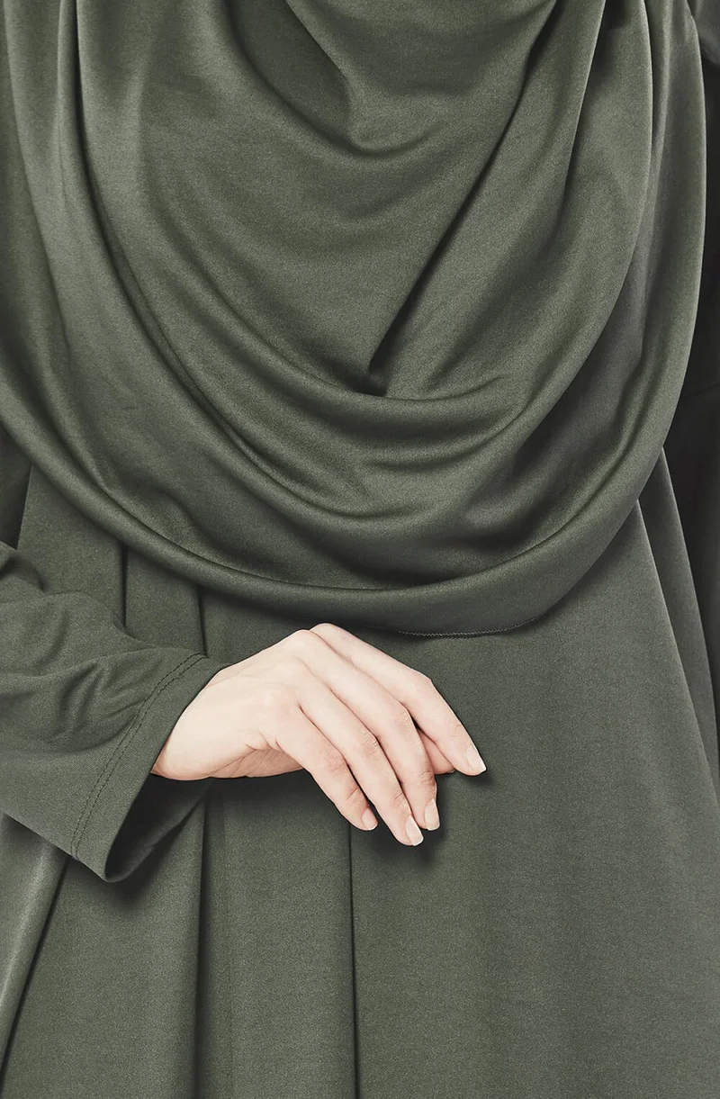 ايهفان Ihvan 5015 One Piece Khaki Prayer Dress Standard Size
